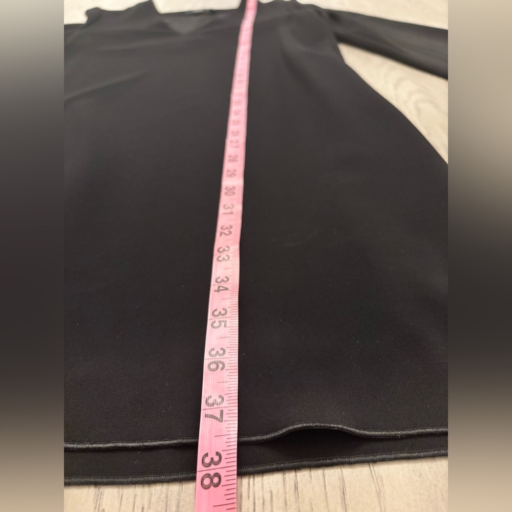 Theory Ulyssa Crepe Dress In Black Size M - Picture 11 of 11